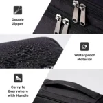 Three Layer Digital Storage Bag Multi-functional Cable Stora - Image 4