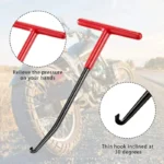 1pc Motorcycle Exhaust Spring Hook Universal T Shaped Handle - Image 3