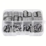 Stainless Steel Flat Washer Assortment Kit (M2, M2.5, M3, M4 - Image 2