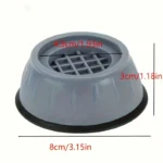 4PCS Anti-Vibration Washing Machine Feet-Suitable for Refrig - Image 3
