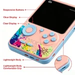 HTMCK Game Handheld Game Players Portable Retro Video Consol - Image 3