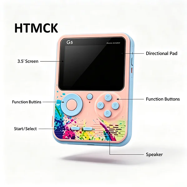 S52f0bb18012143adbc7a545d76362528L.webp HTMCK Game Handheld Game Players Portable Retro Video Consol - Image 1