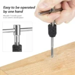 T-Handle Wrench M3 M4 M5 M6 M8 Hand Tap Reamer Thread Tappin - Image 2
