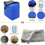 1-10pcs Microfiber Car Cleaning Towels Ultra Absorbent Car D - Image 4