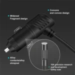 3 in 1 Dual USB Socket 120W Car Cigarette Lighter Splitter 1 - Image 5