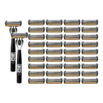 Men's Manual Safety Razor Set, featuring 6-layer stainless s - Image 9