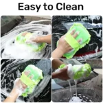 Microfiber Car Washer Sponge Cleaning Car Care Detailing Bru - Image 6