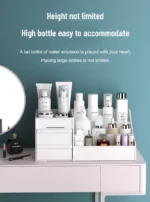 1pc White New Drawer Makeup Storage Box Dormitory Finishing - Image 12
