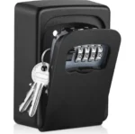 1pc Bnation Ultra-Secure Flip-Top Key Safe - Metal & Pla - Image 14