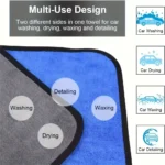 1-10pcs Microfiber Car Cleaning Towels Ultra Absorbent Car D - Image 5
