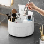 360 ° Table Top Rotary Makeup Brush Storage Container Cosmet - Image 9