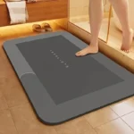 Diatomaceous Earth Bath Mat Super Absorbent Non Slip Fast Dr - Image 2