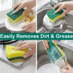 Highly Absorbent Double-Sided Sponge Magic Cleaning Pot Rust - Image 5