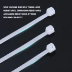 1000/100Pcs Nylon Cable Ties Self-locking Cord Ties Straps A - Image 20