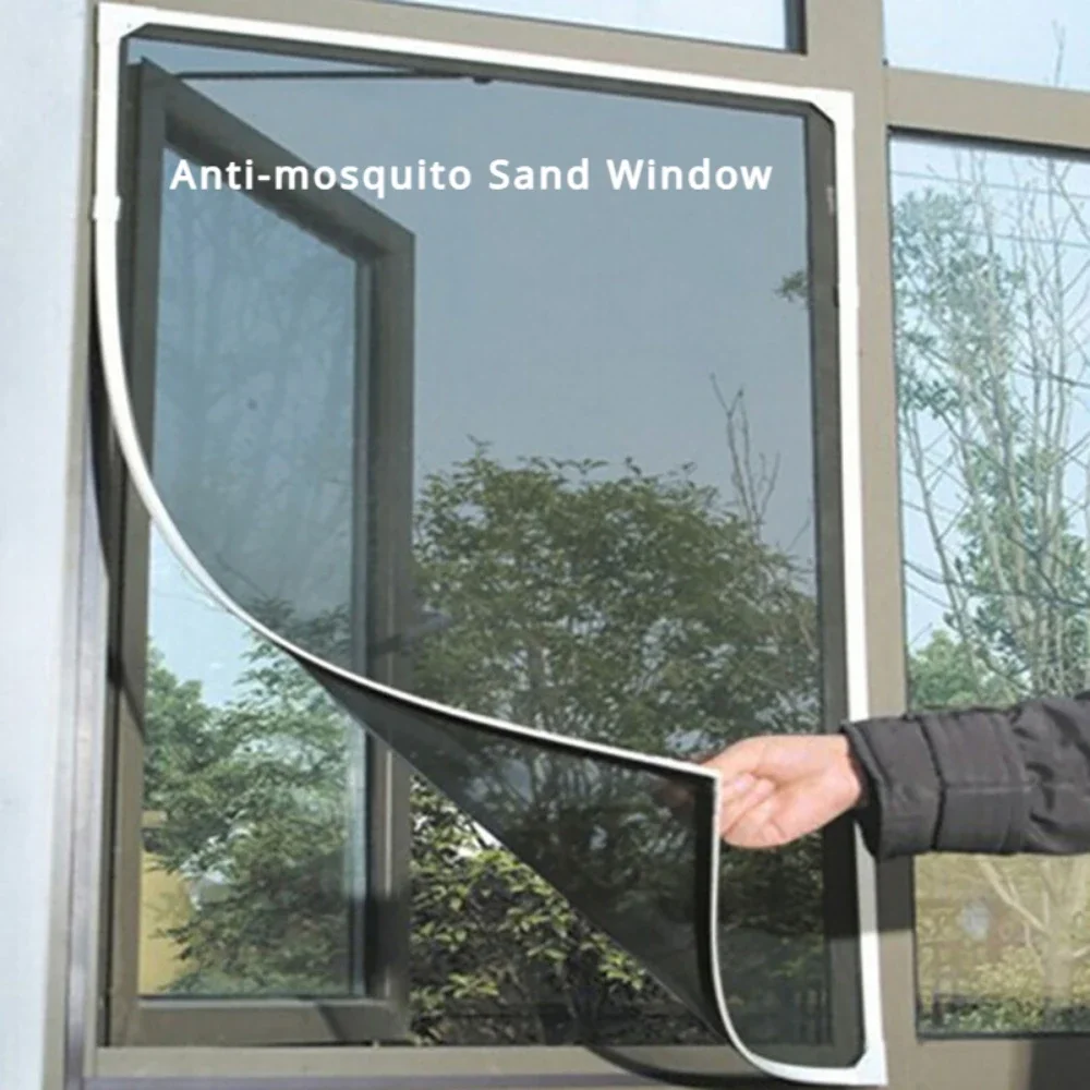 S68d9f36170d14fcaa727c73ca24be1948.webp DIY Mosquito Net for Bed Window Home Textile the Mesh Indoor - Image 1
