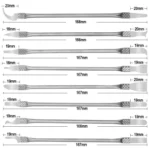 8Pcs Ultra Thin IC Chip CPU Blade Knife Motherboard Maintena - Image 5