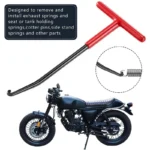 1pc Motorcycle Exhaust Spring Hook Universal T Shaped Handle - Image 4