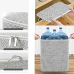 Durable Extra Large Zippered Folding Storage Bag - Washable - Image 9