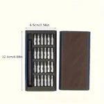 25 in 1 mini screwdriver set, flat head and cross shaped sma - Image 12