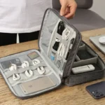 Three Layer Digital Storage Bag Multi-functional Cable Stora - Image 2