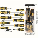 Magnetic Screwdriver Set Phillips Flat Head Non‑Slip Handle - Image 2