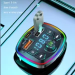Car Bluetooth 5.0 FM Transmitter Wireless Adapter Mic Audio - Image 8