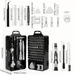 115-in-1 Small Screwdriver Set, Professional Repair Tool Kit - Image 4
