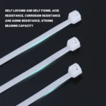1000/100Pcs Nylon Cable Ties Self-locking Cord Ties Straps A - Image 5