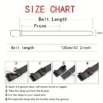 Automatic Buckle Belt, Canvas Tactical Workwear Casual Outdo - Image 20