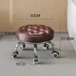 Caster Wheel Stool, Household Mobile Stool with Wheels, Chil - Image 10
