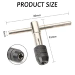 T-Handle Wrench M3 M4 M5 M6 M8 Hand Tap Reamer Thread Tappin - Image 6
