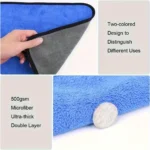 1-10pcs Microfiber Car Cleaning Towels Ultra Absorbent Car D - Image 15