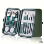 Professional 7/10/12/18 Piece Nail Care Kit Stainless Steel - Image 9
