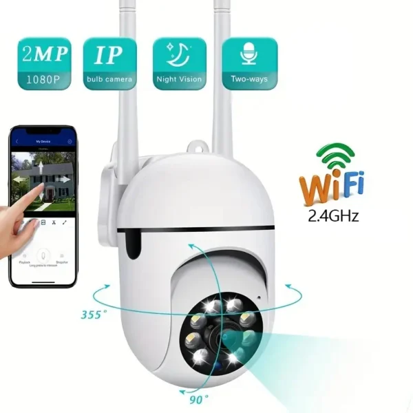 A7 Wireless Monitoring Camera 360 Degree Intercom 1080P Home