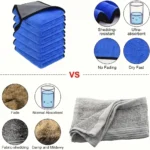 1-10pcs Microfiber Car Cleaning Towels Ultra Absorbent Car D - Image 13