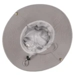 Summer Men Bucket Hat Outdoor UV Protection Wide Brim Panama - Image 5
