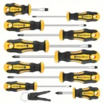 Magnetic Screwdriver Set Phillips Flat Head Non‑Slip Handle