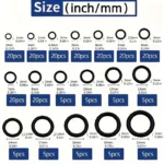 225pcs O-Ring Kit: Durable Rubber Seals for Automotive & - Image 2