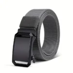Automatic Buckle Belt, Canvas Tactical Workwear Casual Outdo - Image 8