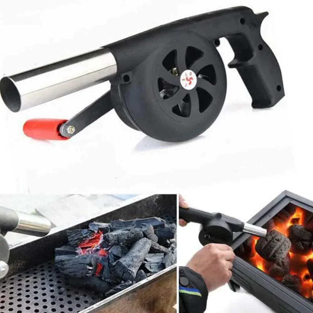 Sb4bb962cb71e401faf7a821cc6d96828f.webp Hand Blower Household Hand Portable Barbecue Blower Small Ha - Image 1
