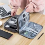 Three Layer Digital Storage Bag Multi-functional Cable Stora - Image 16