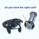 120PCS Black Stainless Steel Retaining Circlip Set Snap Ring - Image 5