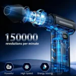 X8 Brushless Turbo Jet Fan Blower 150000RPM Powerful Electri - Image 3