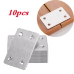 10Pcs Angle Code Fixing Bracket Iron Plate for Furniture Qui - Image 7