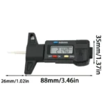 Digital Car Tyre Thickness Gauges Depth Meter For Safe Auto - Image 6