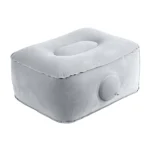 Inflatable Foot Rest Pillow for Travel, Portable Under Seat - Image 7