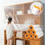 Pre-Taped Masking Film Protection PE Covering Cloth Tape for