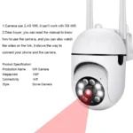 A7 Wireless Monitoring Camera 360 Degree Intercom 1080P Home - Image 11