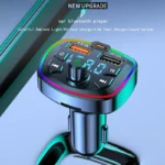 Car Bluetooth 5.0 FM Transmitter Wireless Adapter Mic Audio - Image 3