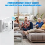 300Mbps WIFI Repeater Remote Wi-Fi Amplifier 802.11N WiFi Si - Image 4